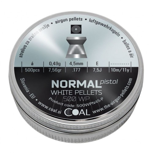 ΣΚΑΓΙΑ ΑΕΡΟΒΟΛΟΥ COAL NORMAL PISTOL 500WP 4,5mm 500τμχ