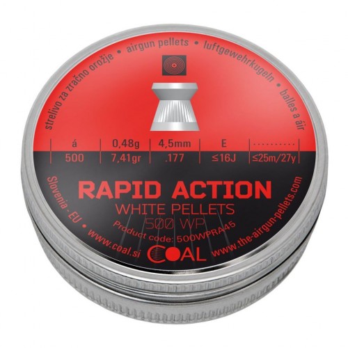 ΣΚΑΓΙΑ ΑΕΡΟΒΟΛΟΥ COAL RAPID ACTION 500WP 4,5mm 500τμχ
