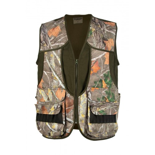 ΓΙΛΕΚΟ ΚΥΝΗΓΙΟΥ CHALLENGER OUTDOOR TEGI VEST 705-002 OLIVE-CAMOPIC BIG GAME 3D