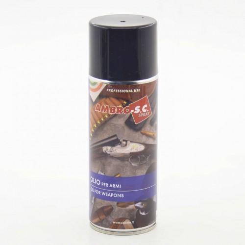 ΛΑΔΙ ΣΥΝΤΗΡΗΣΗΣ ΚΑΙ ΚΑΘΑΡΙΣΜΟΥ ΟΠΛΟΥ ΣΕ SPRAY STILCRIN AMBRO-SC OIL 300ml