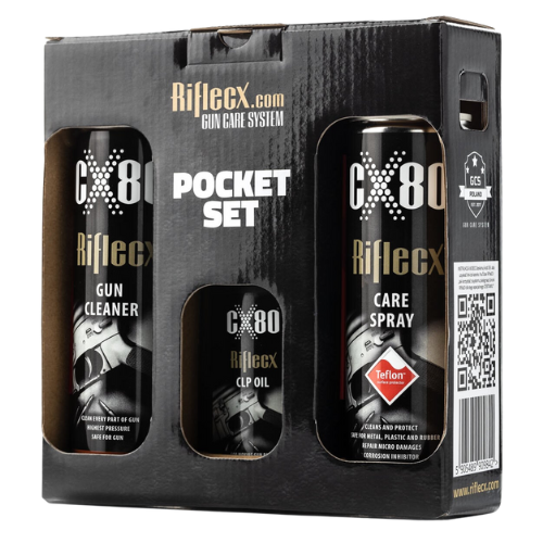 ΣΕΤ ΠΕΡΙΠΟΙΗΣΗΣ ΚΑΙ ΚΑΘΑΡΙΣΜΟΥ ΟΠΛΟΥ RIFLECX POCKET SET 3τμχ
