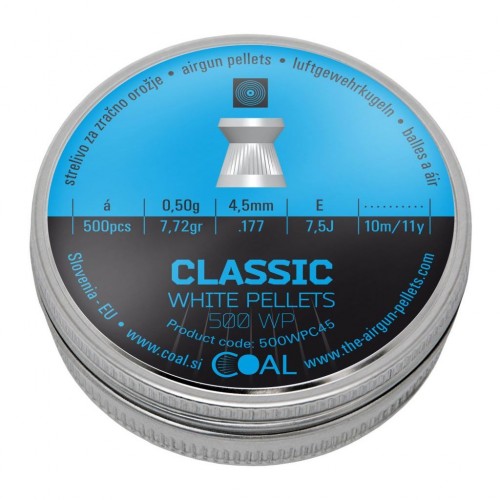 ΣΚΑΓΙΑ ΑΕΡΟΒΟΛΟΥ COAL CLASSIC 500WP 4,5mm 500τμχ