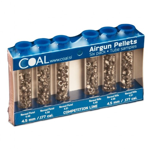 ΣΚΑΓΙΑ ΑΕΡΟΒΟΛΟΥ COAL COMPETITION LINE PELLETS 4,5mm 6x40τμχ