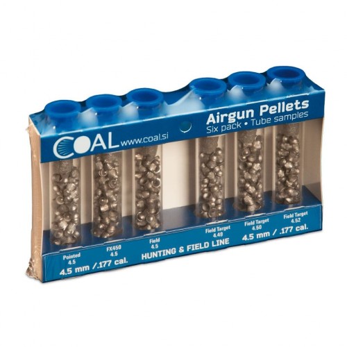 ΣΚΑΓΙΑ ΑΕΡΟΒΟΛΟΥ COAL HUNTING AND FIELD LINE PELLETS 4,5mm 6x40τμχ