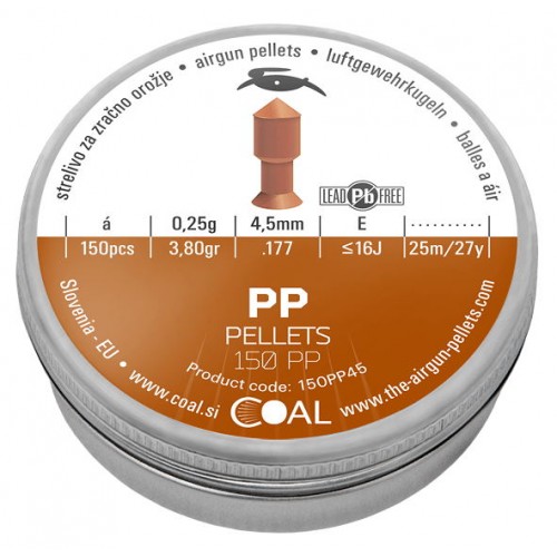 ΣΚΑΓΙΑ ΑΕΡΟΒΟΛΟΥ COAL PLASTIC PELLETS 150PP 4,5mm 150τμχ