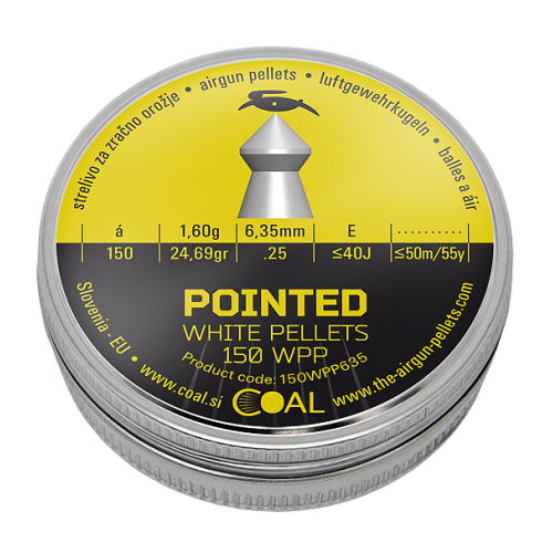 ΣΚΑΓΙΑ ΑΕΡΟΒΟΛΟΥ COAL POINTED 150WP 6,35mm 150τμχ